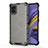 Carcasa Bumper Funda Silicona Transparente 360 Grados AM1 para Samsung Galaxy A51 4G Negro