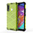 Carcasa Bumper Funda Silicona Transparente 360 Grados AM1 para Samsung Galaxy A70E Verde