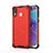 Carcasa Bumper Funda Silicona Transparente 360 Grados AM1 para Samsung Galaxy M20 Rojo