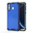 Carcasa Bumper Funda Silicona Transparente 360 Grados AM1 para Samsung Galaxy M30 Azul