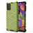 Carcasa Bumper Funda Silicona Transparente 360 Grados AM1 para Samsung Galaxy M31s Verde