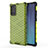 Carcasa Bumper Funda Silicona Transparente 360 Grados AM1 para Samsung Galaxy Note 20 5G Verde