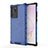 Carcasa Bumper Funda Silicona Transparente 360 Grados AM1 para Samsung Galaxy Note 20 Ultra 5G Azul