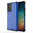 Carcasa Bumper Funda Silicona Transparente 360 Grados AM1 para Samsung Galaxy Quantum2 5G Azul