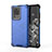 Carcasa Bumper Funda Silicona Transparente 360 Grados AM1 para Samsung Galaxy S20 Ultra Azul