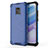 Carcasa Bumper Funda Silicona Transparente 360 Grados AM1 para Xiaomi Redmi 10X Pro 5G Azul