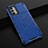 Carcasa Bumper Funda Silicona Transparente 360 Grados AM2 para Oppo K9 Pro 5G Azul