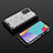 Carcasa Bumper Funda Silicona Transparente 360 Grados AM2 para Samsung Galaxy A52 5G Blanco