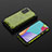 Carcasa Bumper Funda Silicona Transparente 360 Grados AM2 para Samsung Galaxy A52 5G Verde