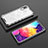 Carcasa Bumper Funda Silicona Transparente 360 Grados AM2 para Samsung Galaxy M10S Blanco