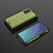 Carcasa Bumper Funda Silicona Transparente 360 Grados AM2 para Samsung Galaxy Note 20 5G Verde