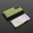 Carcasa Bumper Funda Silicona Transparente 360 Grados AM2 para Samsung Galaxy Note 20 Ultra 5G Verde