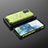Carcasa Bumper Funda Silicona Transparente 360 Grados AM2 para Samsung Galaxy S20 Plus 5G Verde
