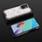 Carcasa Bumper Funda Silicona Transparente 360 Grados AM2 para Xiaomi Redmi 10 4G Blanco