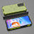 Carcasa Bumper Funda Silicona Transparente 360 Grados AM2 para Xiaomi Redmi 11 Prime 4G Verde