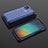 Carcasa Bumper Funda Silicona Transparente 360 Grados AM2 para Xiaomi Redmi 9 India Azul