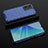 Carcasa Bumper Funda Silicona Transparente 360 Grados AM3 para Oppo A57 4G Azul