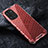 Carcasa Bumper Funda Silicona Transparente 360 Grados AM3 para Xiaomi Mi 11X 5G Rojo