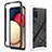 Carcasa Bumper Funda Silicona Transparente 360 Grados JX1 para Samsung Galaxy A02s Blanco