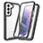 Carcasa Bumper Funda Silicona Transparente 360 Grados M01 para Samsung Galaxy S21 Plus 5G Negro