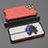 Carcasa Bumper Funda Silicona Transparente 360 Grados M02 para Nothing Phone 1 Rojo