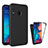Carcasa Bumper Funda Silicona Transparente 360 Grados MJ1 para Samsung Galaxy A20 Negro