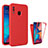 Carcasa Bumper Funda Silicona Transparente 360 Grados MJ1 para Samsung Galaxy A20 Rojo