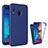 Carcasa Bumper Funda Silicona Transparente 360 Grados MJ1 para Samsung Galaxy A30 Azul