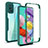 Carcasa Bumper Funda Silicona Transparente 360 Grados MJ1 para Samsung Galaxy A51 4G Verde