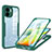 Carcasa Bumper Funda Silicona Transparente 360 Grados MJ1 para Xiaomi Poco C50 Verde