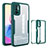 Carcasa Bumper Funda Silicona Transparente 360 Grados MJ1 para Xiaomi POCO M3 Pro 5G Verde