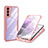 Carcasa Bumper Funda Silicona Transparente 360 Grados para Samsung Galaxy S23 Plus 5G Rosa