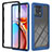Carcasa Bumper Funda Silicona Transparente 360 Grados YB1 para Motorola Moto Edge Plus (2023) 5G Azul