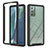 Carcasa Bumper Funda Silicona Transparente 360 Grados YB1 para Samsung Galaxy Note 20 5G Negro