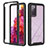 Carcasa Bumper Funda Silicona Transparente 360 Grados YB1 para Samsung Galaxy S20 Lite 5G Negro
