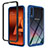 Carcasa Bumper Funda Silicona Transparente 360 Grados ZJ1 para Samsung Galaxy A70 Azul