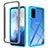 Carcasa Bumper Funda Silicona Transparente 360 Grados ZJ1 para Samsung Galaxy S20 5G Azul Cielo