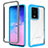 Carcasa Bumper Funda Silicona Transparente 360 Grados ZJ1 para Samsung Galaxy S20 Ultra 5G Azul Cielo