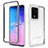 Carcasa Bumper Funda Silicona Transparente 360 Grados ZJ1 para Samsung Galaxy S20 Ultra Blanco