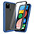 Carcasa Bumper Funda Silicona Transparente 360 Grados ZJ3 para Google Pixel 5 XL 5G Azul