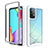Carcasa Bumper Funda Silicona Transparente 360 Grados ZJ3 para Samsung Galaxy A52s 5G Blanco