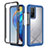 Carcasa Bumper Funda Silicona Transparente 360 Grados ZJ4 para Xiaomi Mi 10T Pro 5G Azul