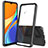 Carcasa Bumper Funda Silicona Transparente 360 Grados ZJ5 para Xiaomi POCO C31 Negro