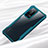 Carcasa Bumper Funda Silicona Transparente Espejo H01 para Huawei P40 Pro+ Plus Cian