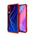 Carcasa Bumper Funda Silicona Transparente Espejo H01 para Xiaomi Mi A3 Rojo