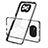 Carcasa Bumper Funda Silicona Transparente Espejo H01P para Xiaomi Poco X3 NFC Negro