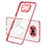 Carcasa Bumper Funda Silicona Transparente Espejo H01P para Xiaomi Poco X3 NFC Oro Rosa
