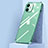 Carcasa Bumper Funda Silicona Transparente Espejo H02 para Apple iPhone 12 Mini Verde