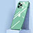 Carcasa Bumper Funda Silicona Transparente Espejo H02 para Apple iPhone 12 Pro Max Verde