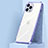 Carcasa Bumper Funda Silicona Transparente Espejo H02 para Apple iPhone 12 Pro Purpura Claro